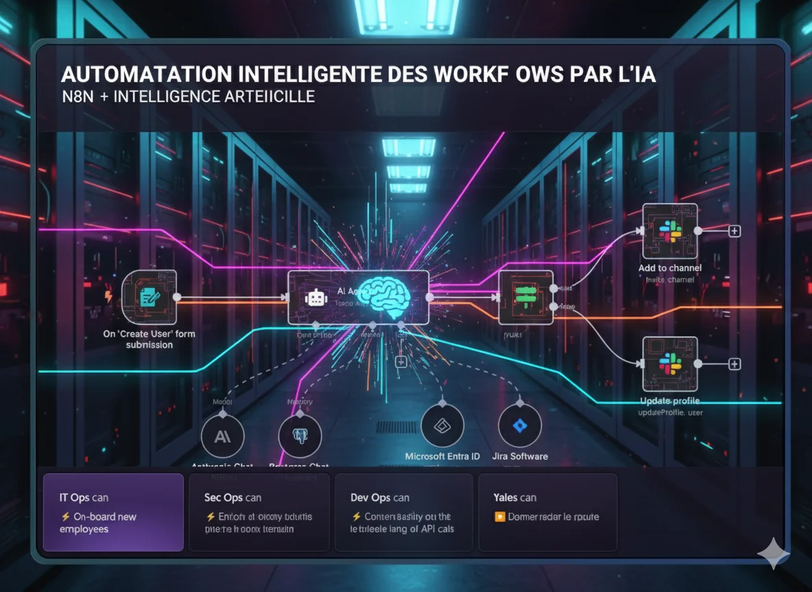 Automatisation des workflows par l'IA